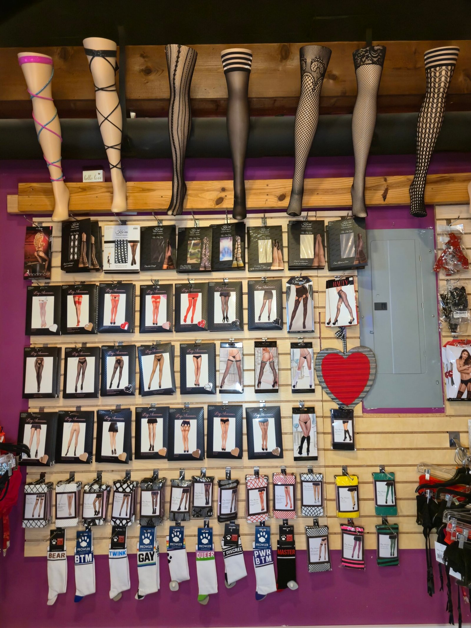 Hosiery and stockings at CRAVE Lafayette