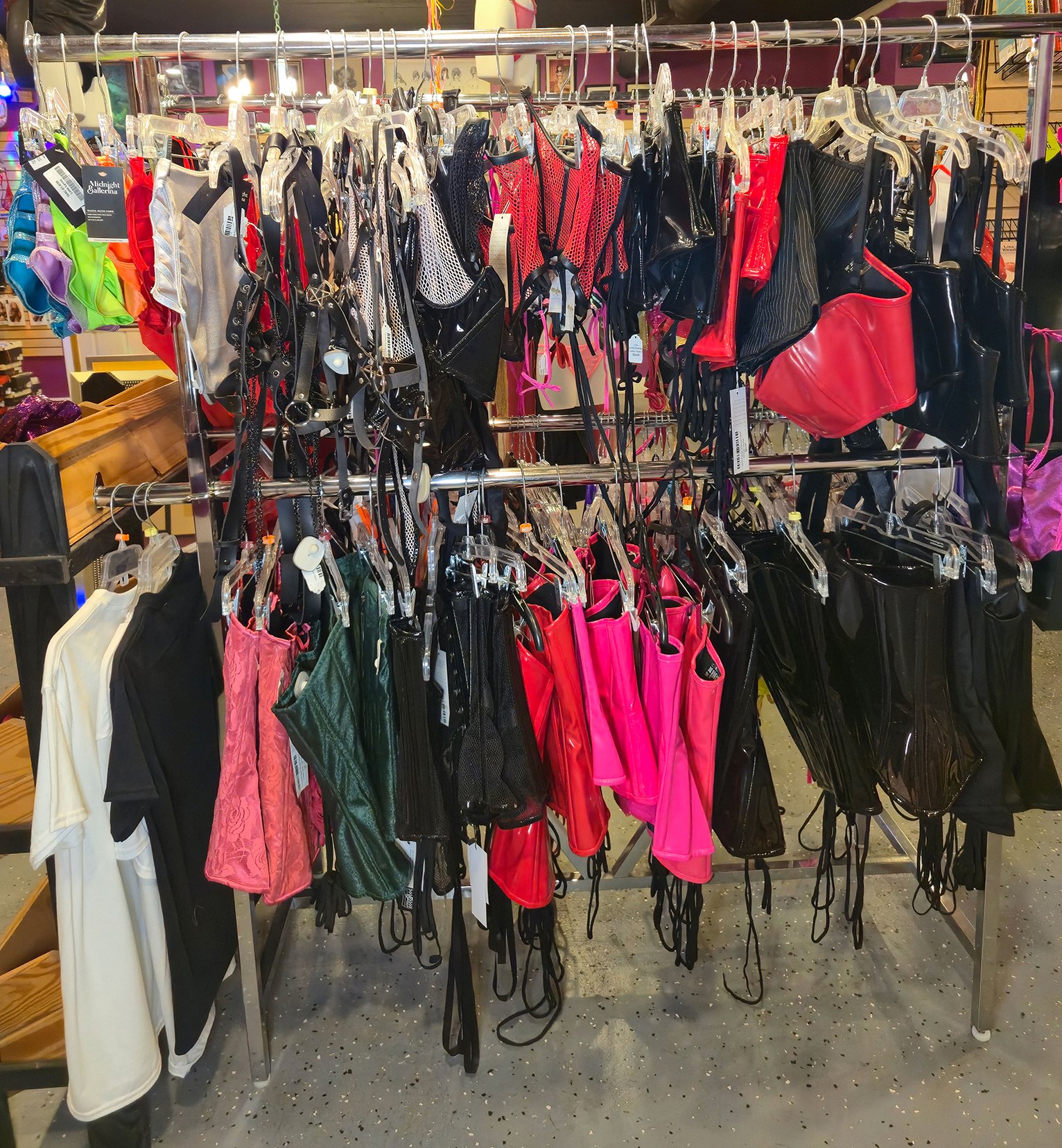 Corsets and clubwear at CRAVE Lafayette