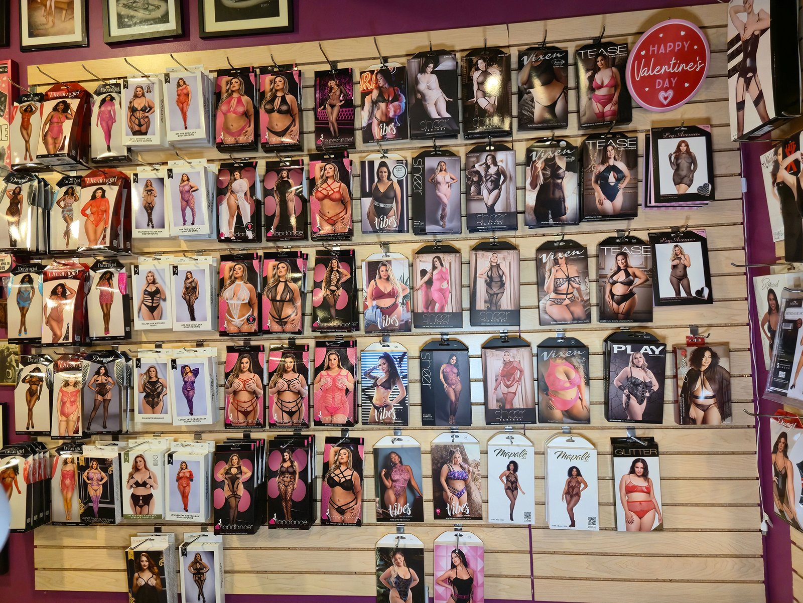Plus size lingerie at CRAVE Romance Boutique